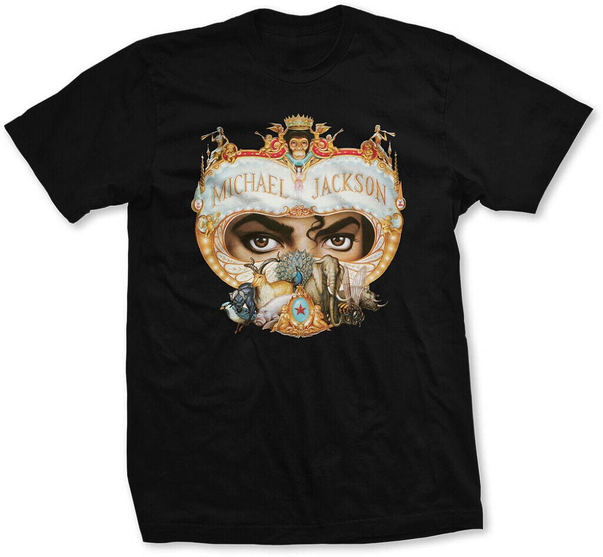 Michael Jackson Dangerous Black T-Shirt OFFICIAL - Walmart.com