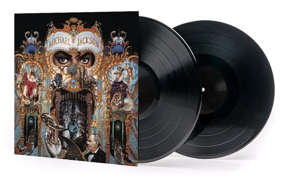Michael Jackson: Dangerous - Double Vinyl Record Album - 180 Gram