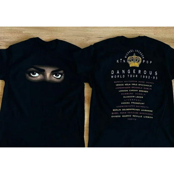 Michael Jackson Dangerous World Tour 1992-93 Unisex T-Shirt.