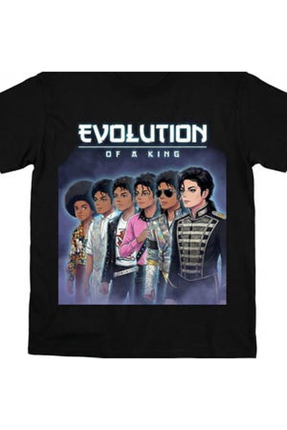 Michael Jackson Evolution Shirt King of Pop Eras Tee