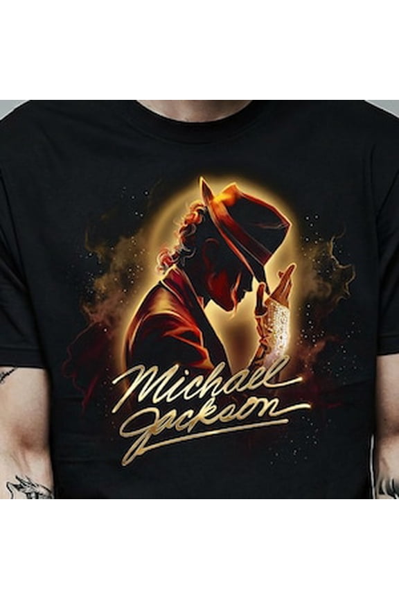 Michael Jackson Halftone t shirt, King of Pop, 90s Vintage (