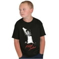 thumbnail image 1 of Michael Jackson King of Pop Spotlight Crewneck T Shirts Boy Girl Teen Brisco Brands XS, 1 of 5