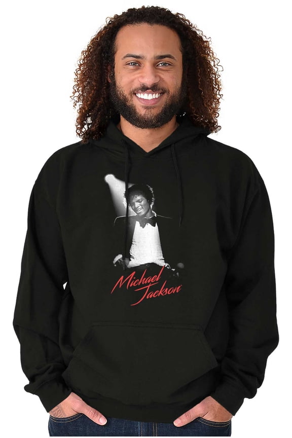 King of Pop Spotlight Unisex Plus Fleece Graphic Hoodie Brisco Brands 2X