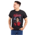 thumbnail image 1 of Michael Jackson King of Pop Thriller Crew Neck Short Sleeve Graphic Tee Brisco Brands S, 1 of 5
