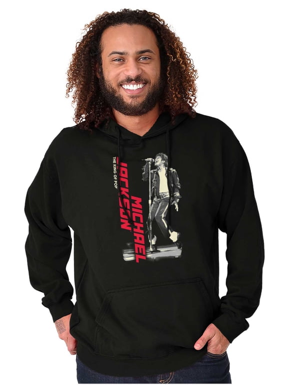 King of Pop Toe Stand Graphic Pullover Hoodie Brisco Brands M