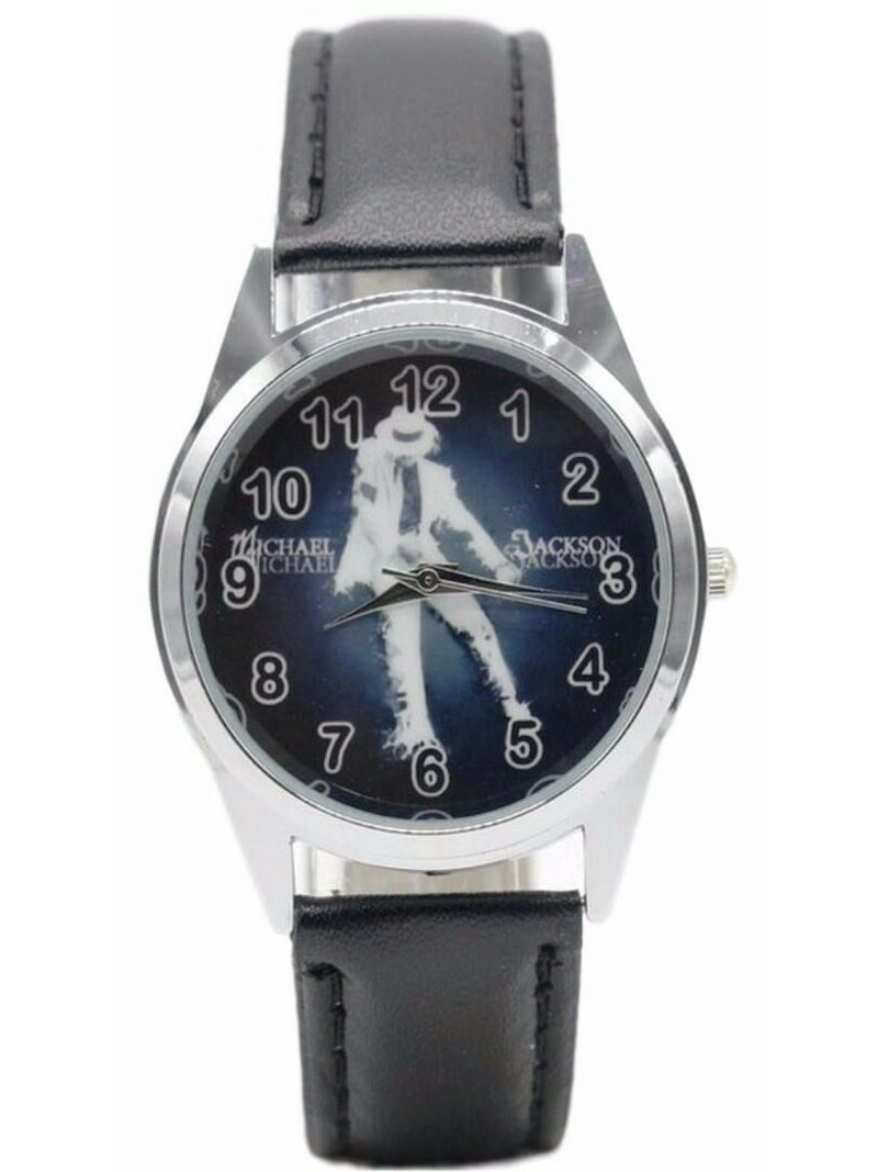 Mainstreet Classic Michael Jackson Dance Moves Leather Wrist Watch