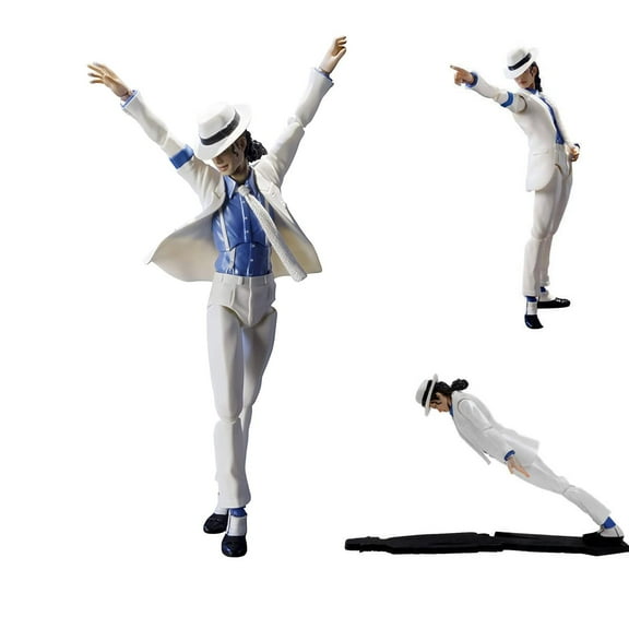 Michael Jackson MJ Smooth Criminal Moonwalk Box Action Figure Set