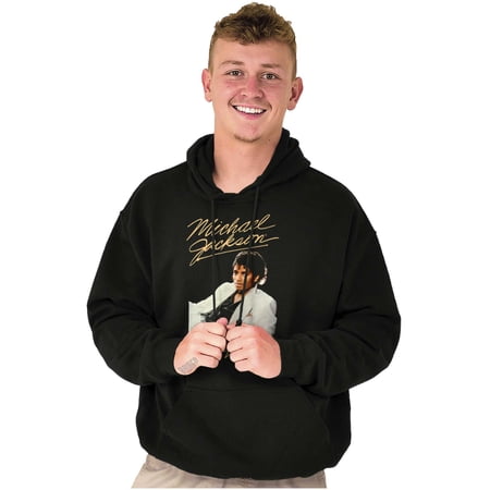 Michael Jackson MJ Thriller Album Graphic Pullover Hoodie Brisco Brands S