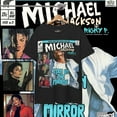Michael Jackson Man In The Mirror T Shirt Comic Book Unisex Heavy