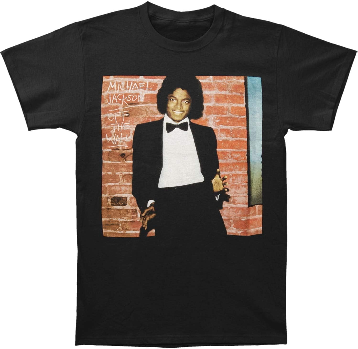 Michael Jackson Men's Off The Wall Closeup SlimFit TShirt