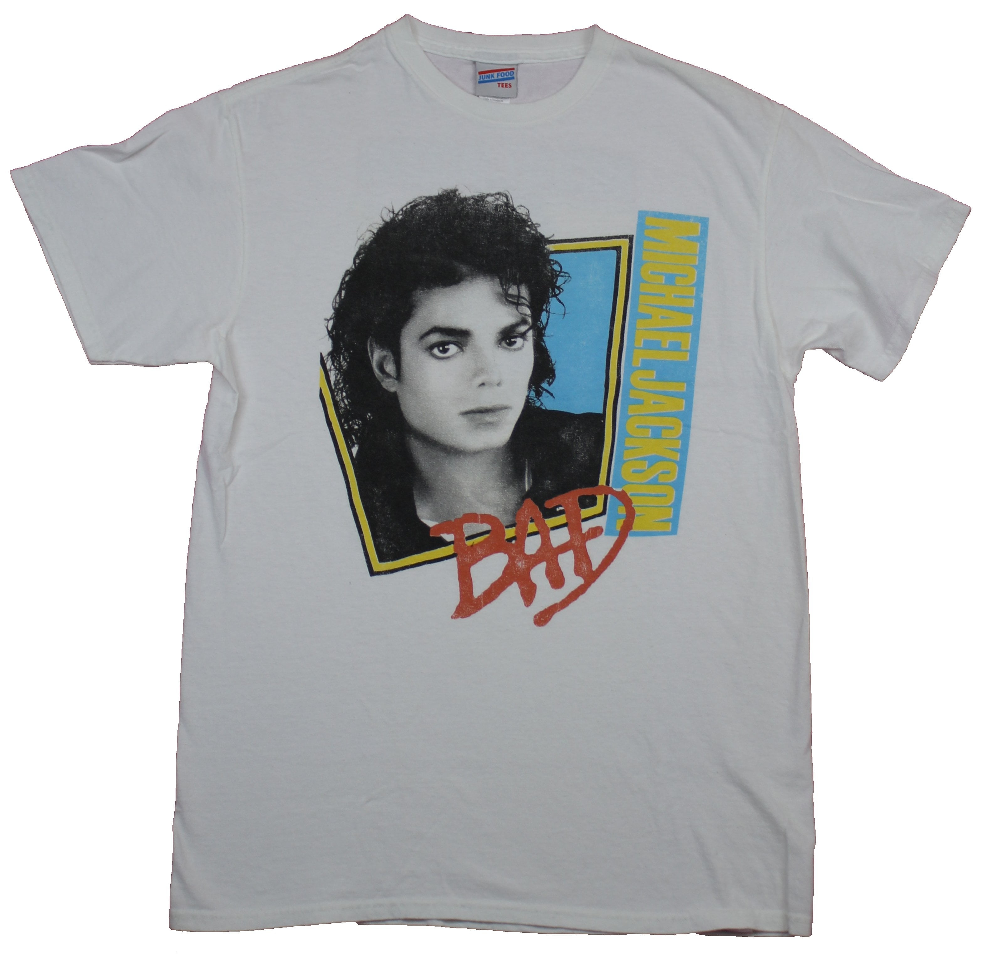 Michael Jackson Mens T-Shirt - Bad Photo Image King of Pop Over