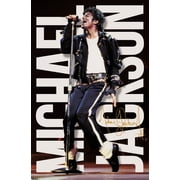 Michael Jackson - Performance Mic Wall Poster, 22.375" x 34"