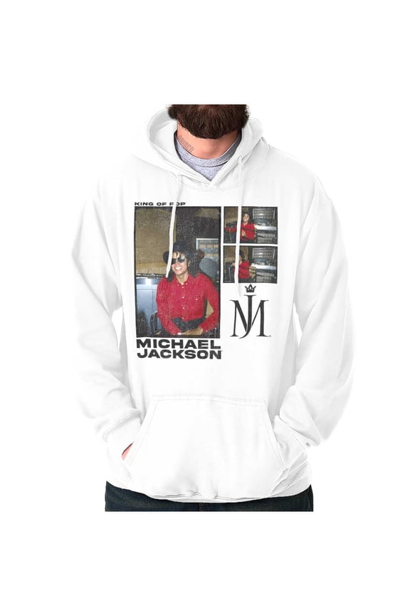 Michael Jackson Pop Studio Session Hoodie Sweatshirt Women Men Brisco Brands L