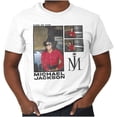 thumbnail image 1 of Michael Jackson Pop Studio Session Men's Graphic T Shirt Tees Brisco Brands S, 1 of 6