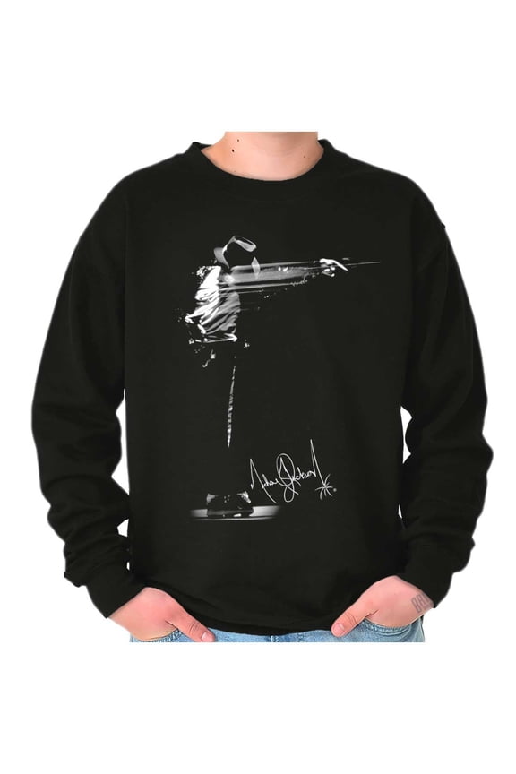Michael Jackson Signature Autograph Sweatshirt for Men or Women Brisco Brands X