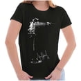 thumbnail image 1 of Michael Jackson Signature Autograph Womens Slim Fit Graphic Tee Brisco Brands S, 1 of 6