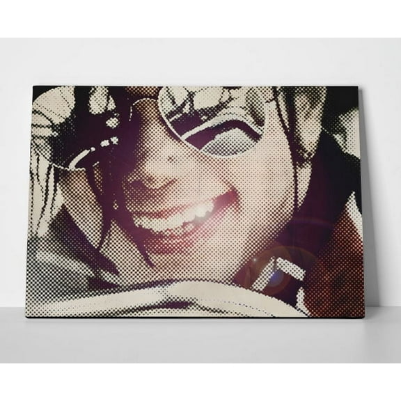 Michael Jackson Smile Poster or Wrapped Canvas