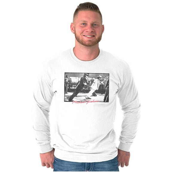 Michael Jackson Smooth Criminal Lean Long Sleeve TShirt Men Women Brisco Brands S