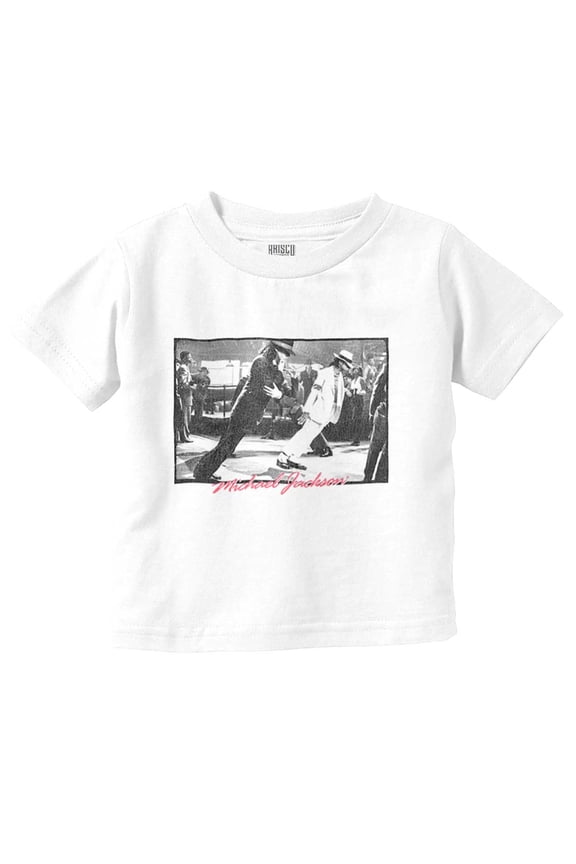Michael Jackson Smooth Criminal Lean Toddler Boy Girl T Shirt Infant Toddler Brisco Brands 5T