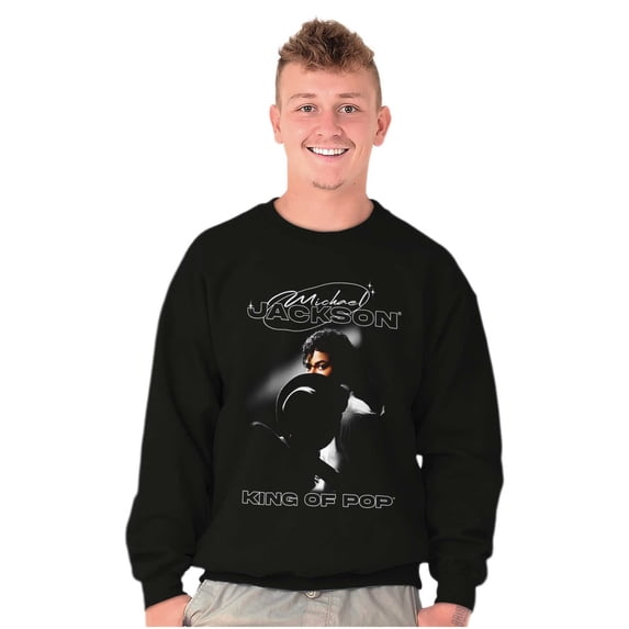 Michael Jackson Smooth Criminal Graphic Pullover Crewneck Sweatshirt Brisco Brands S