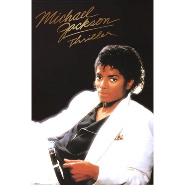 Michael Jackson Thriller Album Poster 22 x 34 inches