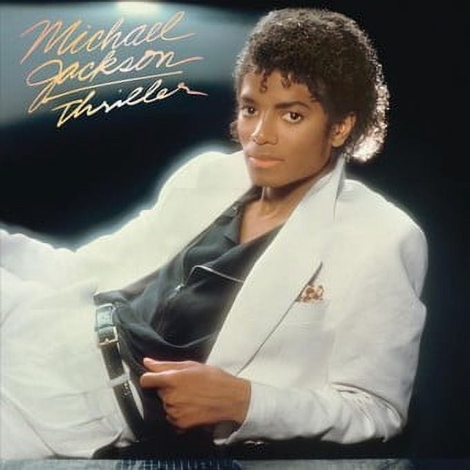 Michael Jackson Thriller Vinyl LP Album in Black