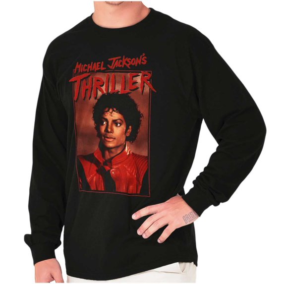 Michael Jackson Thriller Music Video Long Sleeve TShirt Men Women Brisco Brands S