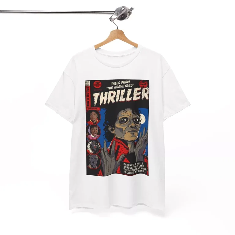 Michael Jackson Thriller T Shirt Unisex S 4XL Hot Trending Shirt Sweatshirt Hoodie Vintage Fan Gift