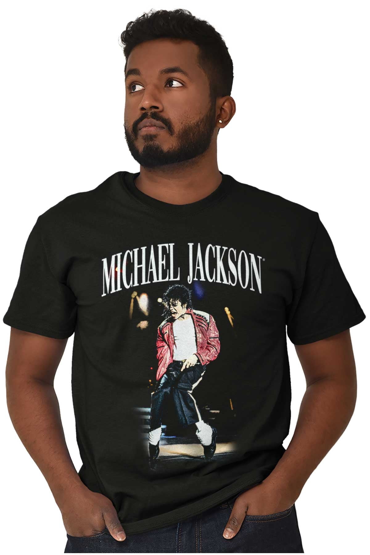 Michael Jackson Thriller Toe Stand Men's Graphic T Shirt Tees