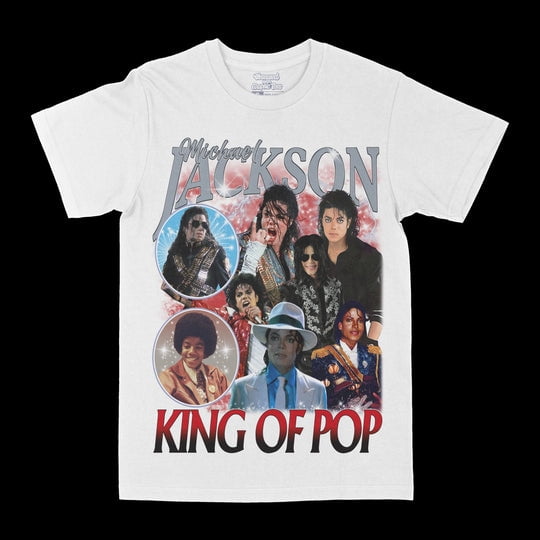 Michael Jackson "Through The Years" Graphic Tee up to size 4XL