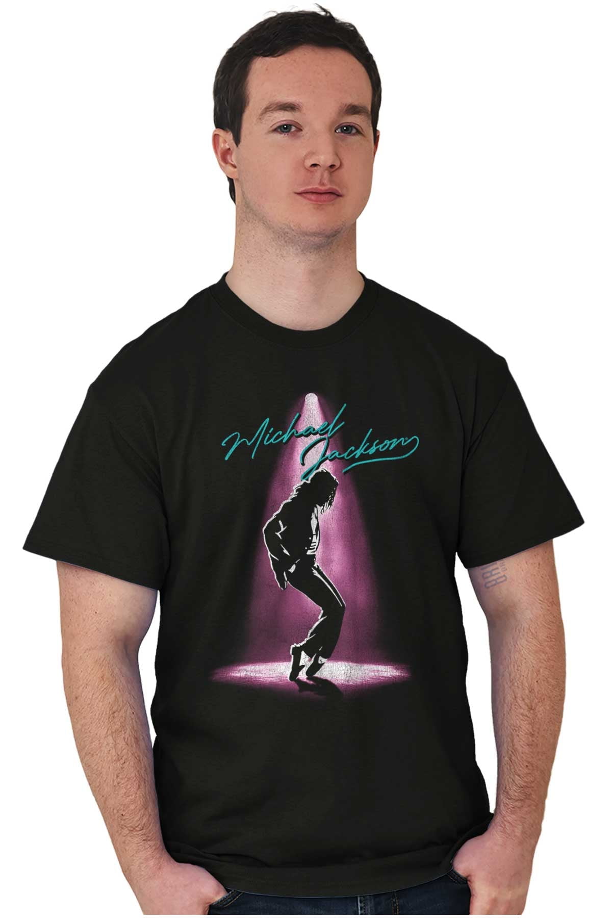 Michael Jackson Toe Stand Dance Plus Size Crewneck Graphic Tee