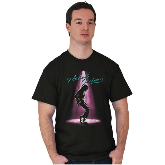 Michael Jackson Toe Stand Dance Men's Graphic T Shirt Tees Brisco Brands L