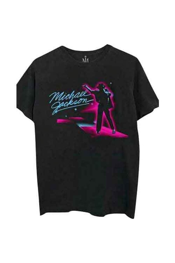 Michael Jackson Unisex T-Shirt Neon (XX-Large)
