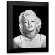 Michael, Jerry 15x18 Black Modern Framed Museum Art Print Titled - The Look of Love - Marilyn Monroe