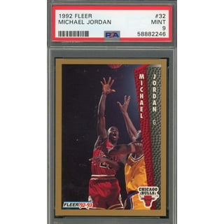 [お正月セール] 1992 Fleer マイケル ジョーダン PSA-9 美品！ お正月セール] 1992 Fleer マイケル ジョーダン PSA-9 美品