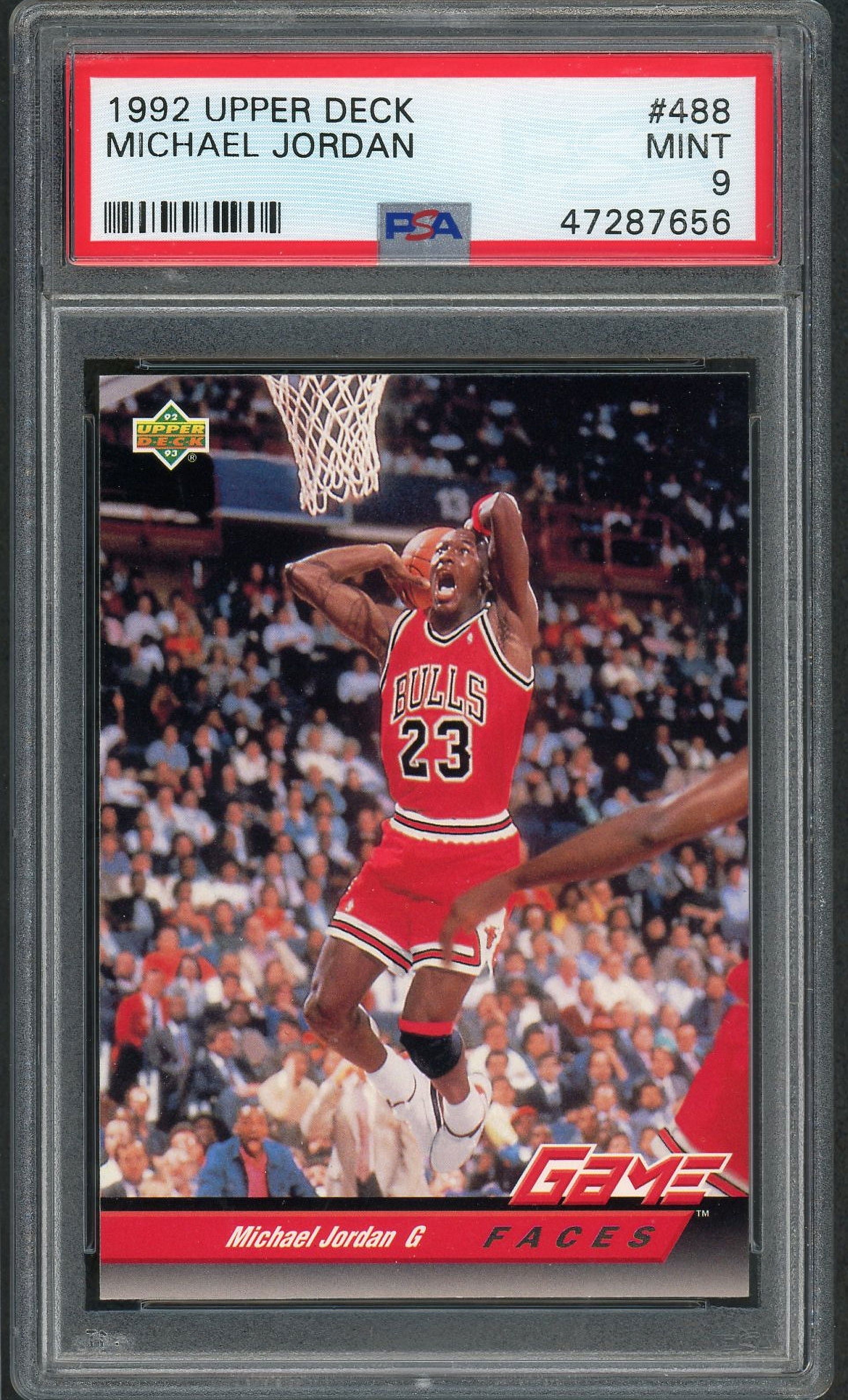 マイケルジョーダン 1993 Upper Deck PSA 9 Michael Jordan 1993 Upper Deck Basketball Card #193 Graded