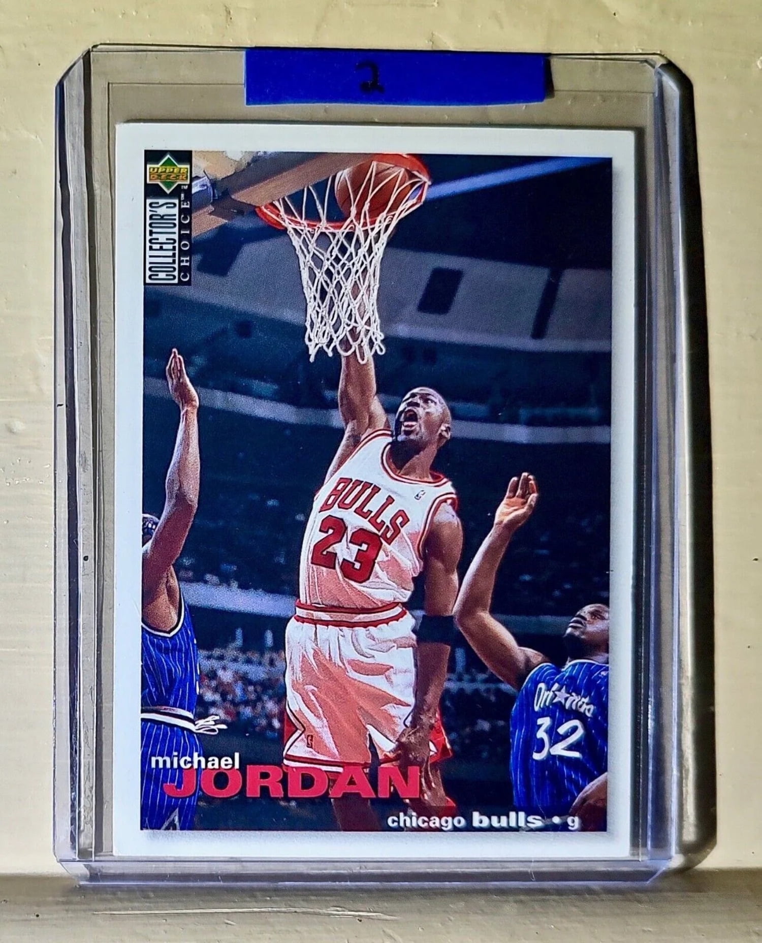 Michael Jordan 1995 96 Upper Deck Collectors Choice NBA 45 Basketball Card