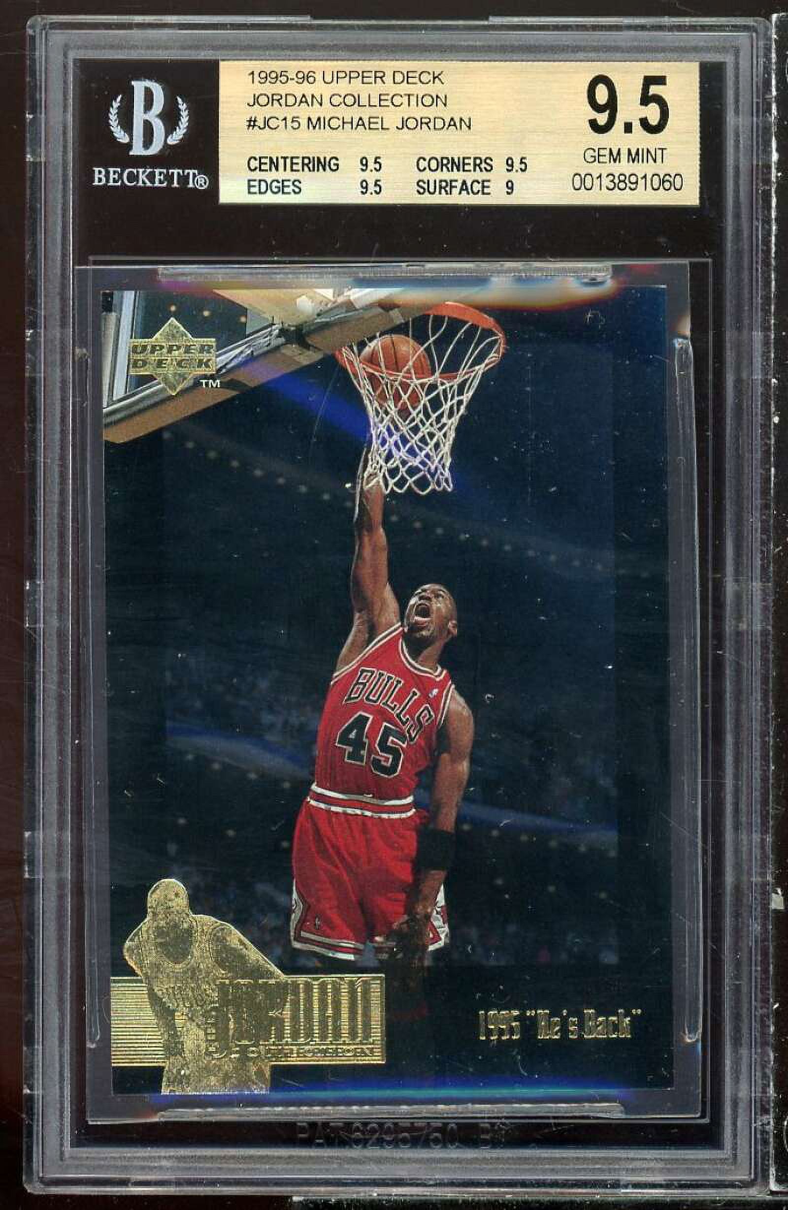 michael jordan 96 upper deck
