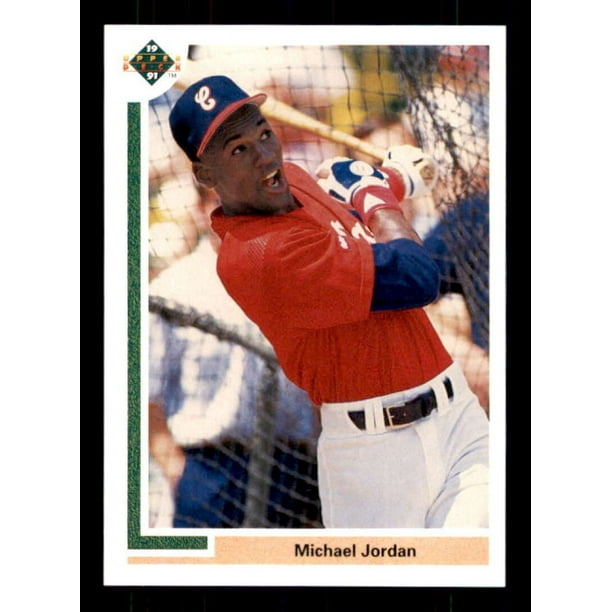 Michael Jordan 1991 Upper Deck Baseball Rookie Card #SP1