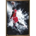 thumbnail image 1 of Michael Jordan - Burst Wall Poster, 22.375" x 34" Framed, 1 of 6