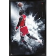 thumbnail image 1 of Michael Jordan - Burst Wall Poster, 22.375" x 34" Framed, 1 of 6