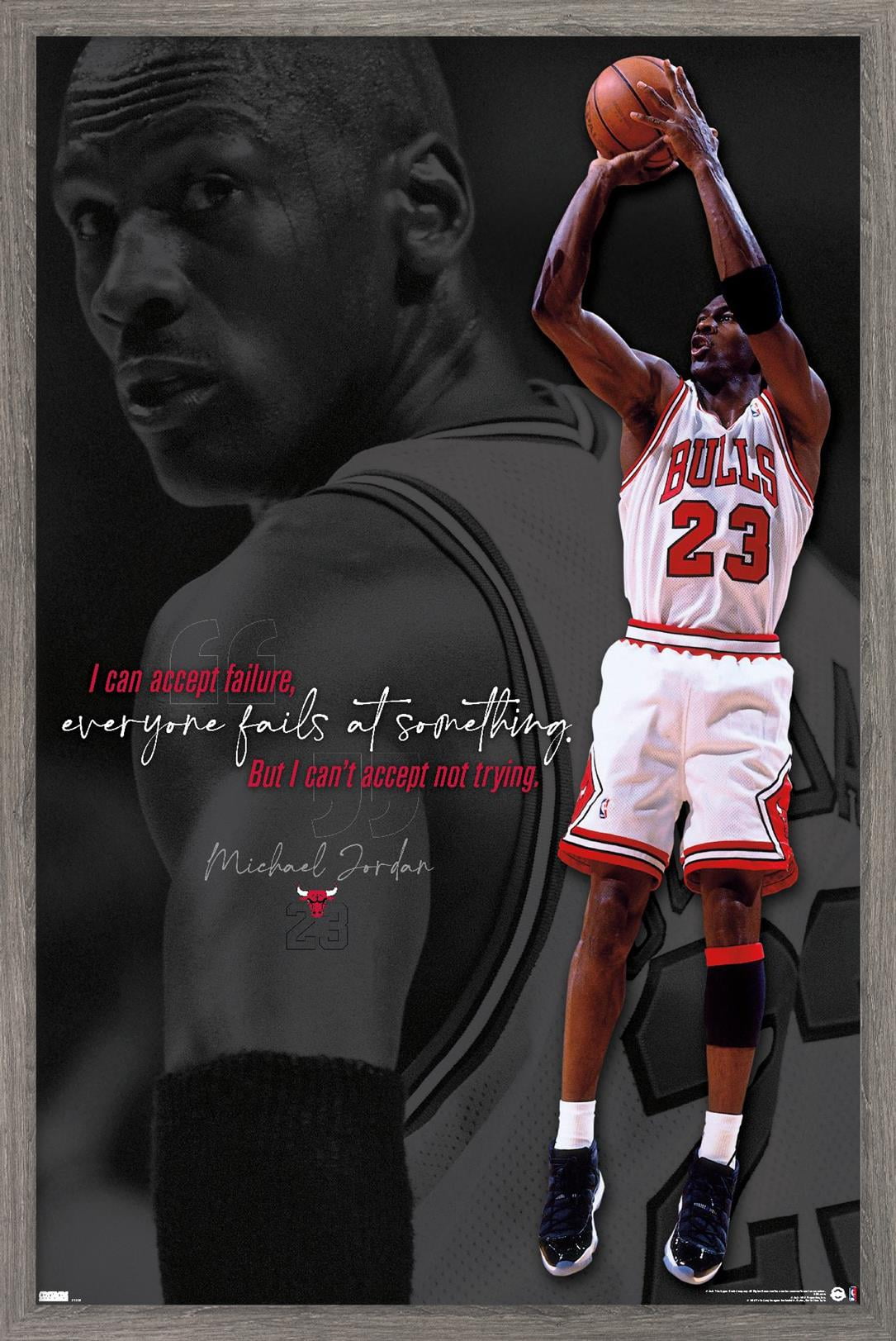 Classic Michael Jordan - Flying Air Dunk Canvas Poster