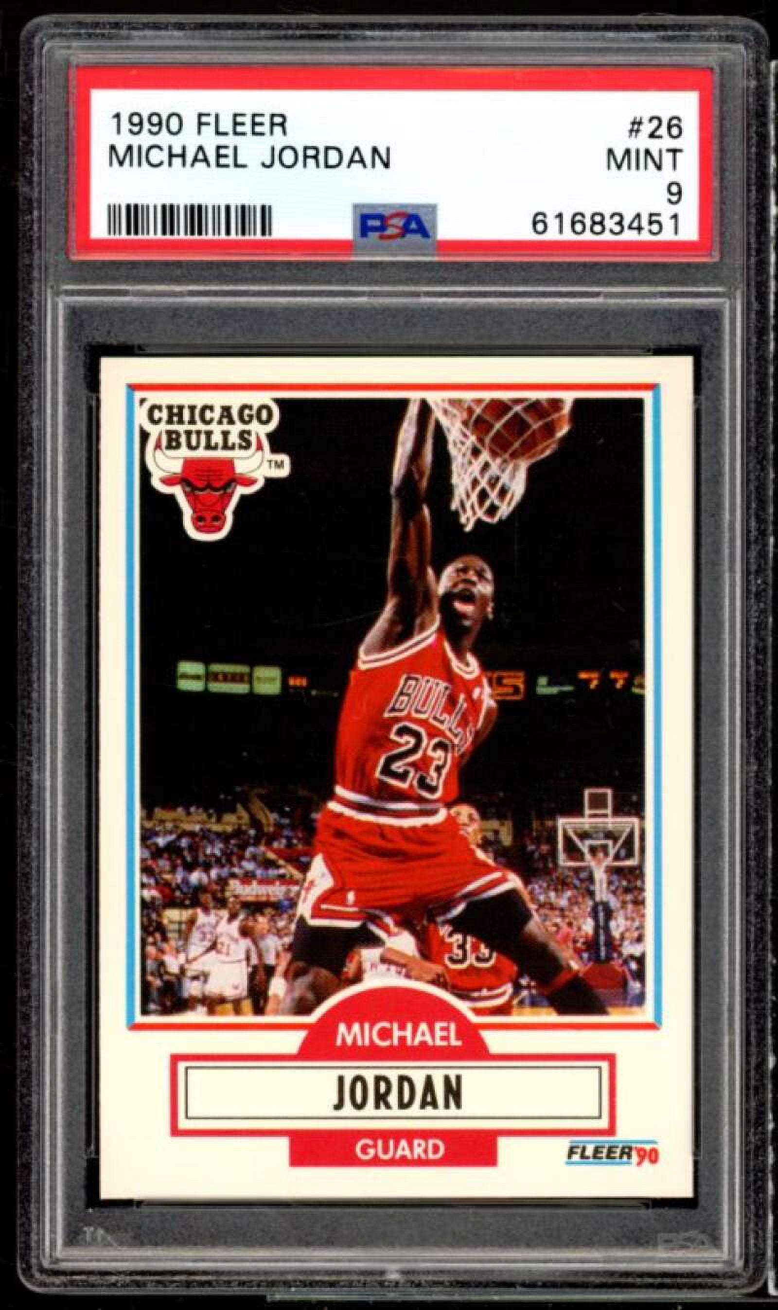 91 fleer michael jordan card