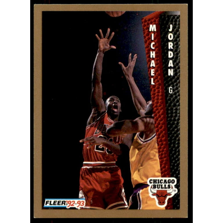 Michael Jordan Fleer 92-93 shops No. 32