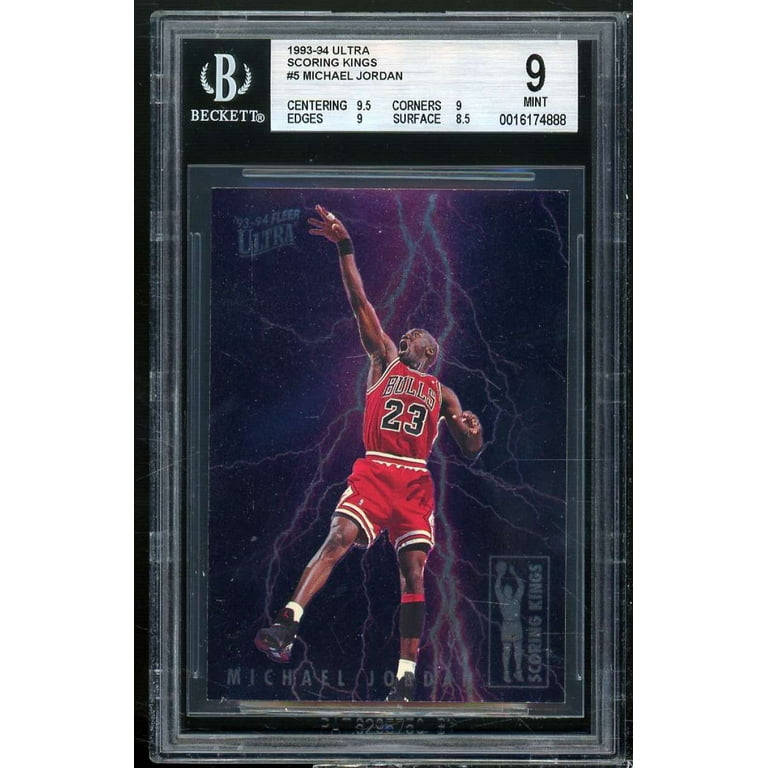 Michael Jordan Card 1993-94 Ultra Scoring Kings #5 BGS