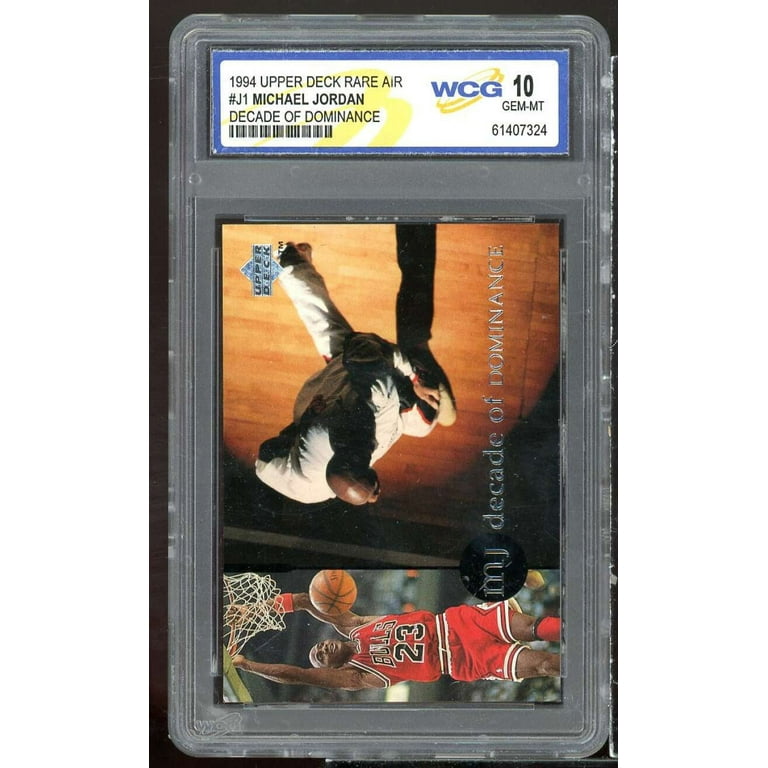 ♧D's Eyes The Best Battle 1994-1995 1994 Upper Deck Jordan Rare Air #J10 Michael Jordan Decade