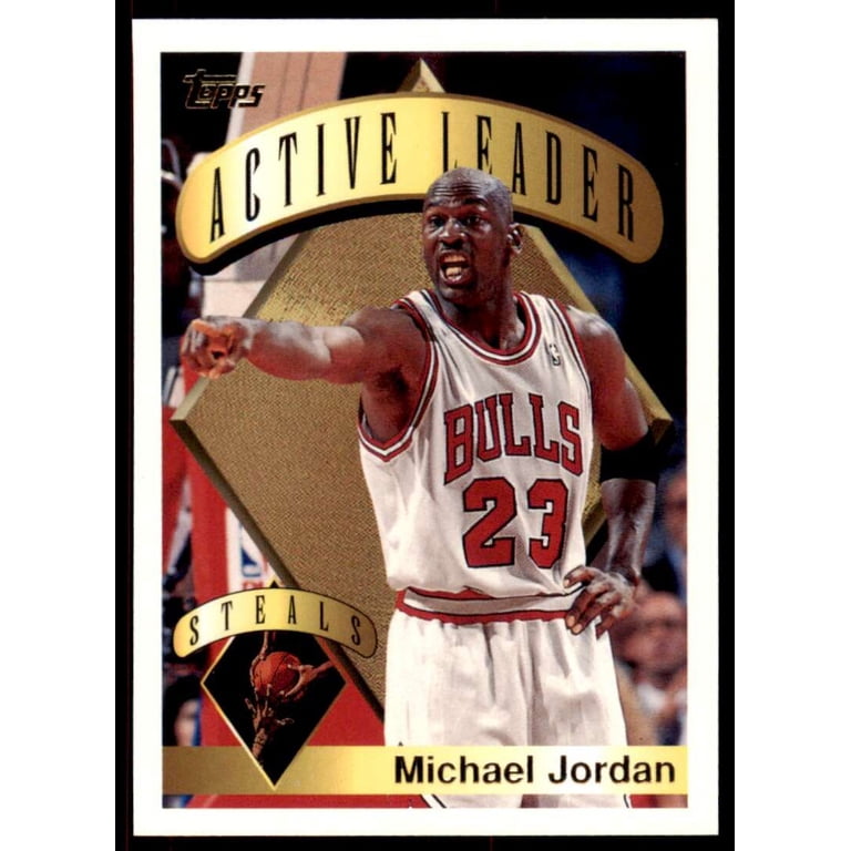 Michael Jordan Card 1995-96 Topps #4 - Walmart.com