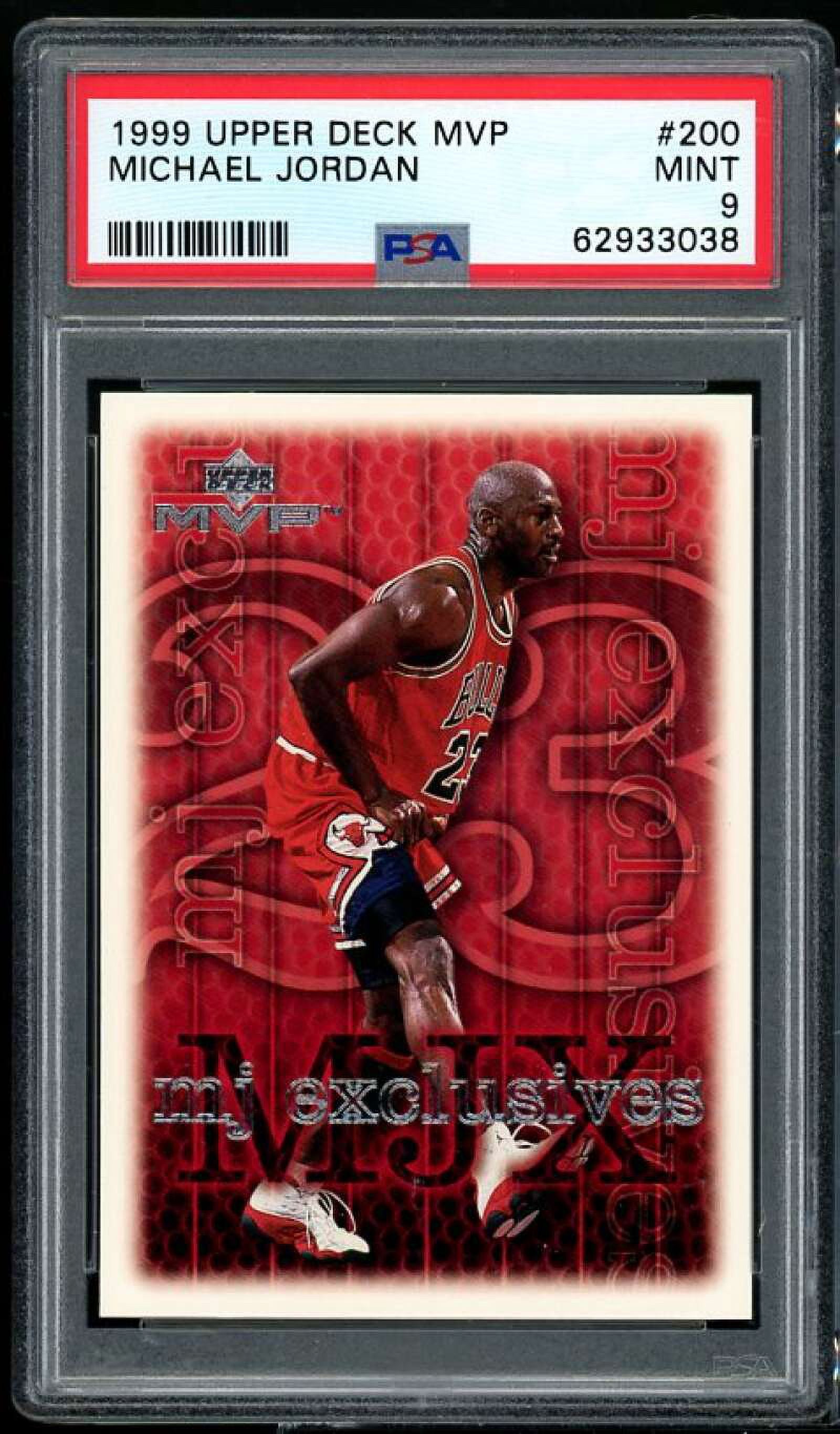 Michael Jordan 1999-00 Upper Deck MVP Gold Script #206( /100