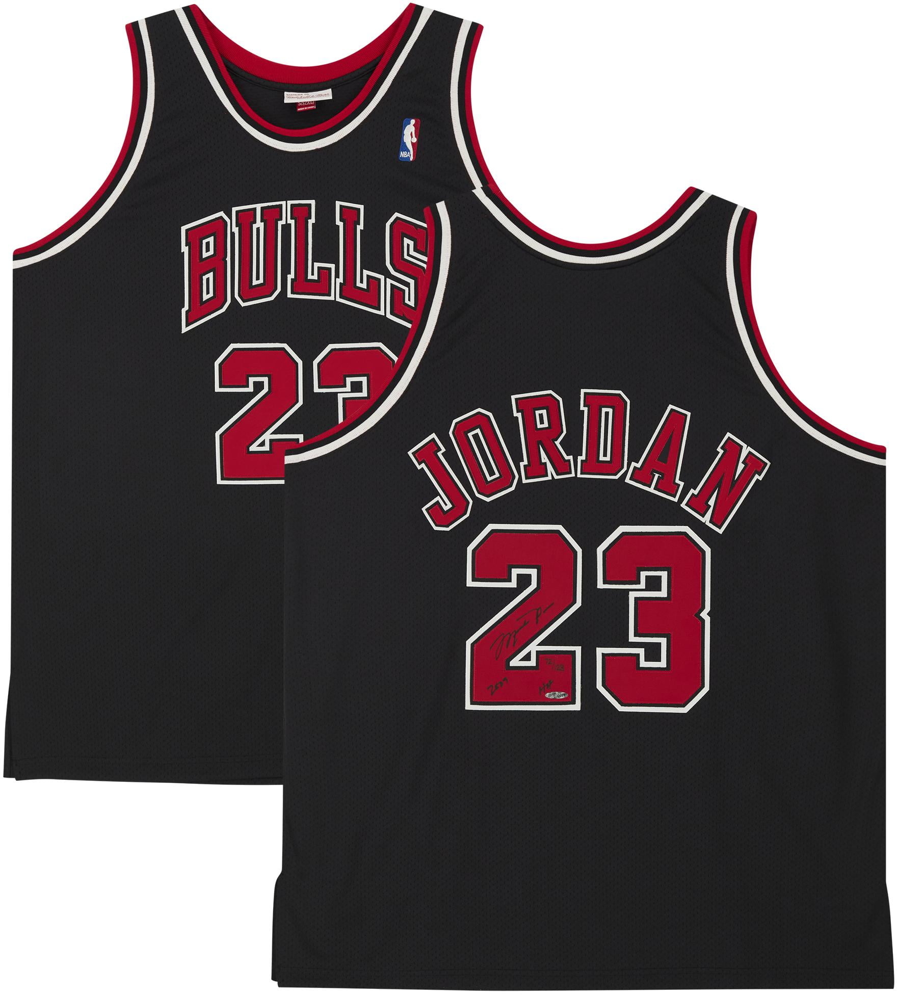 Michael Jordan Chicago Bulls Autographed Mitchell & Ness White Jersey -  Upper Deck