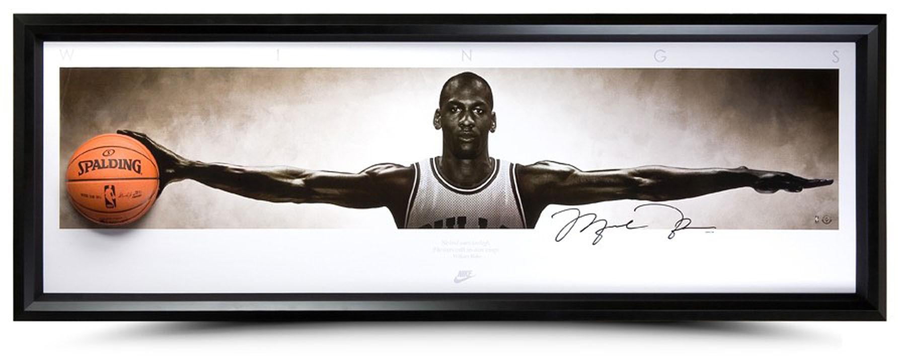 Michael Jordan Chicago Bulls Autographed Black 1997-1998 Mitchell